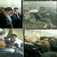 صورة لعدد من اسرى المليشيات في عتمة ذمار