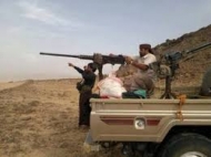 استمرار المعارك العنيفة بشبوة والتحالف يستهدف المليشيات بجبل مبلغة