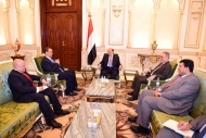 الرئيس هادي يناقش مع المبعوث الاممي مستجدات الاحداث وما شهدته العاصمة صنعاء