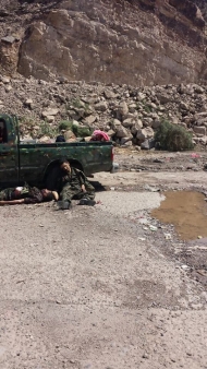 مقتل واصابة 18 مقاتل من قوات الحوثي وصالح في جبهة ردفان