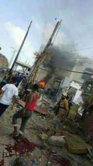 قتلى وجرحى بينهم امراة وطفل بانفجار سيارة مفخخة في المعاشيق بعدن