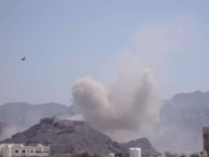 تواصل الانفجارات في جبل حديد وقوات عسكرية تقصف المطار وخور مكسر بأسلحة ثقيلة