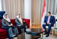رئيس الحكومة يناقش مع نائب رئيس الوزراء وزير النفط الكويتي علاقات التعاون بين البلدين