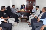 رئيس هيئة النقل البري يتفقد العمل في فرع الهيئة بمحافظة تعز