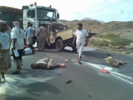 وفاة مدير مديرية بيحان واصابة عضو مركزية الاشتراكي محمد شيخ بحادث مروري